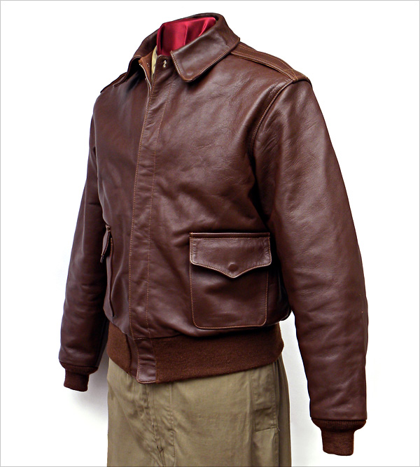 Good Wear Leather Coat Company — No-Name 42-18246-P Type A-2 Flight Jacket