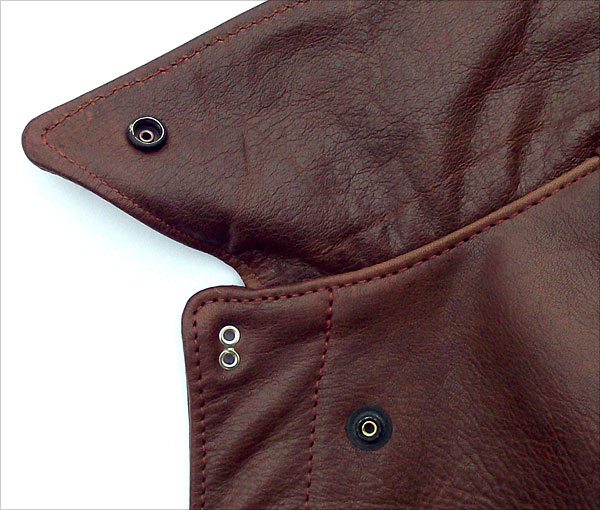 Good Wear Leather 27753 Type A-2 Jacket Wind Flap