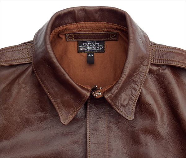 Good Wear Leather Coat Company — Acme Leather W535-ac-16160 Type A-2 Jacket