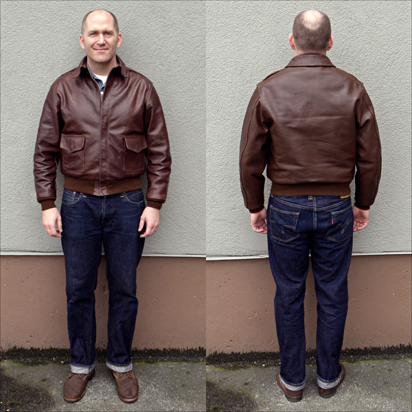 Good Wear Leather Coat Company — Acme Leather W535-ac-16160 Type A-2 Jacket