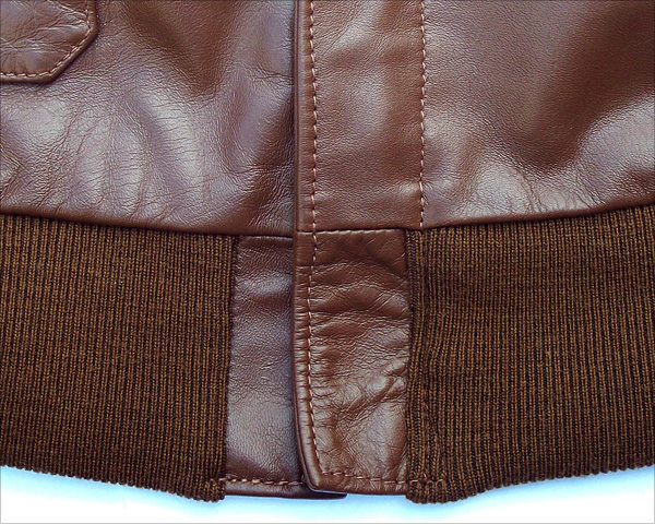 Good Wear Leather's Bronco MFG. Co. Type A-2 Zipper