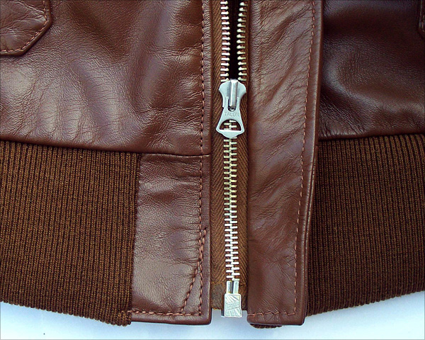 Good Wear Leather's Bronco MFG. Co. Type A-2 Zipper