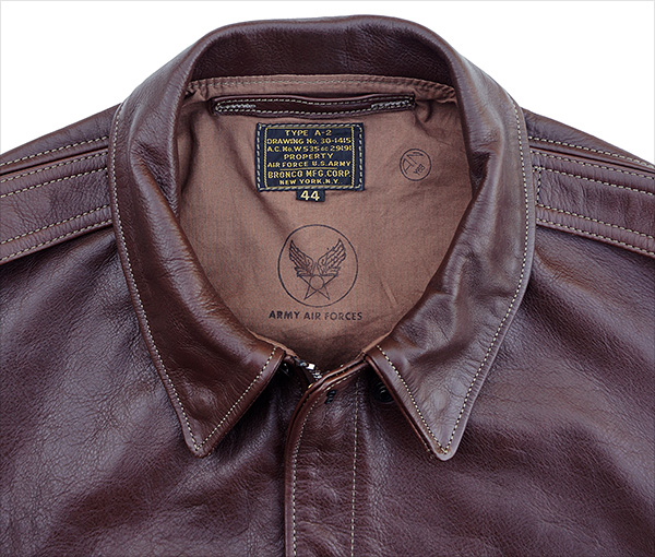 Good Wear Leather's Bronco MFG. Co. Type A-2 Collar