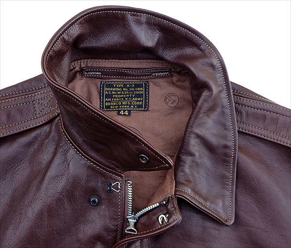 Good Wear Leather's Bronco MFG. Co. Type A-2 Collar