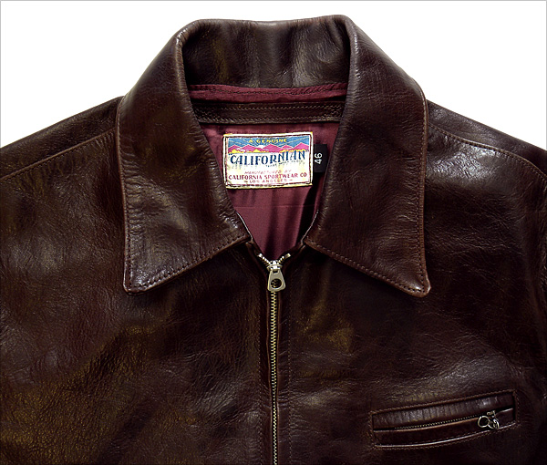 California Sportwear Ventura Jacket Collar