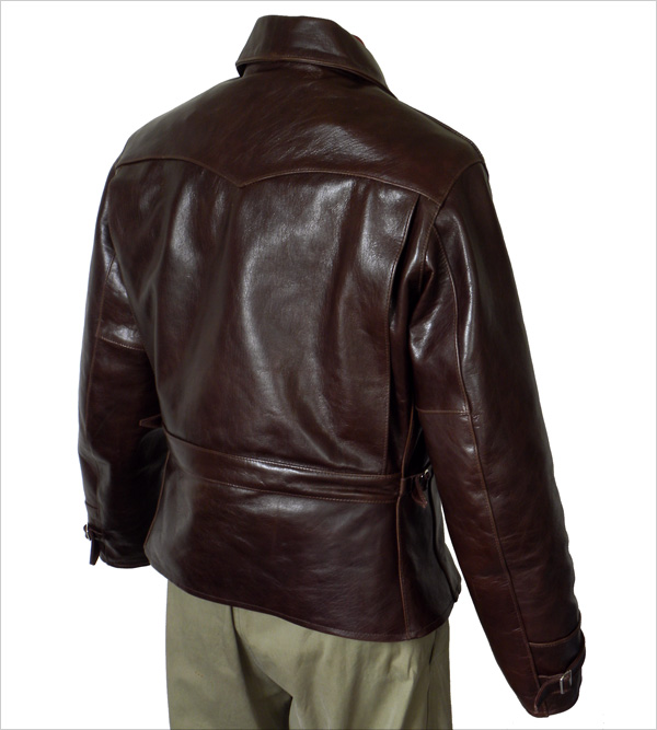 California Sportwear Ventura Jacket Reverse View 