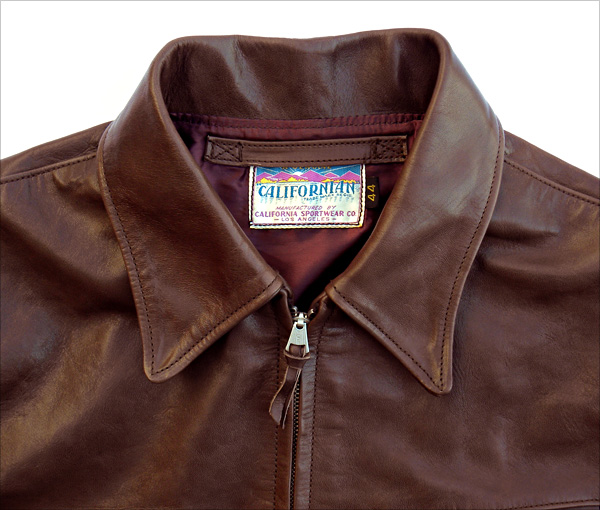 California Sportwear Ventura Jacket Collar