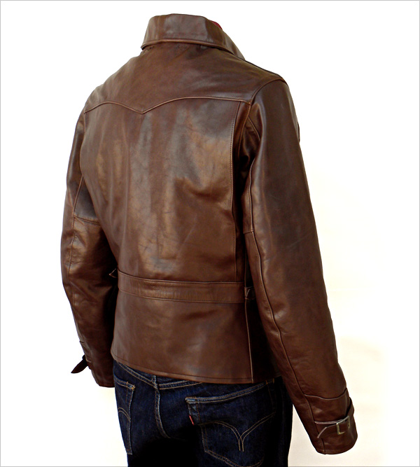 California Sportwear Ventura Jacket Reverse View 