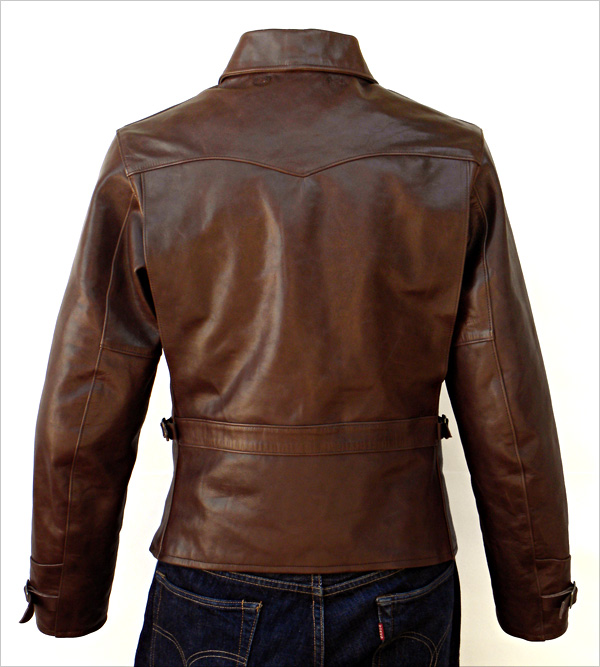 California Sportwear Ventura Jacket Reverse View 