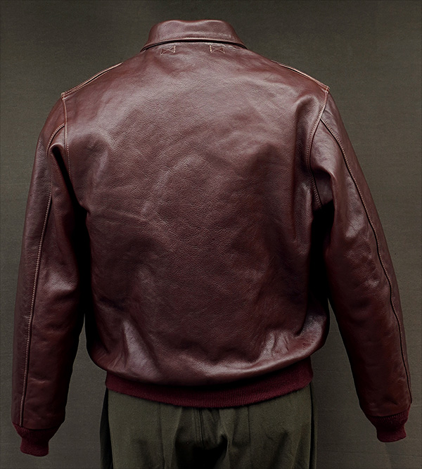 Good Wear Leather's J.A. Dubow Type A-2 Flight Jacket Front View