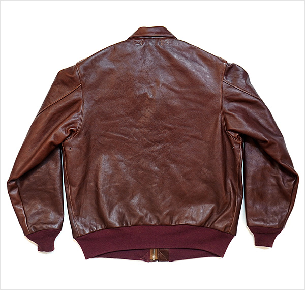 Good Wear Leather's J.A. Dubow Type A-2 Flight Jacket Front View