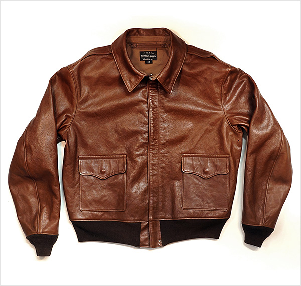 Good Wear Leather Type A-2 1937 Aero Clothing & Tanning Co. U.S. Army Air Corps Horsehide Goatskin Flight Jacket