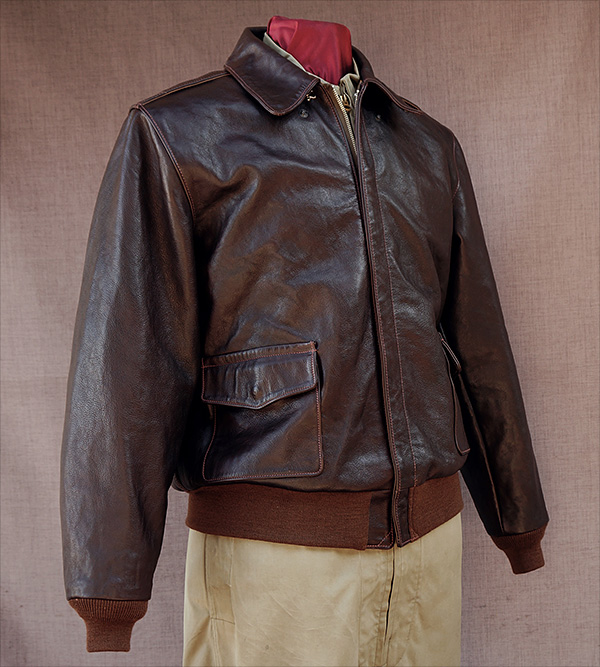 Good Wear Cable Raincoat 27753 Type B-2 Horsehide Flight Jacket