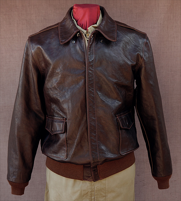 Good Wear Cable Raincoat 27753 Type B-2 Horsehide Flight Jacket