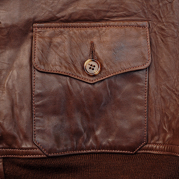 Eastman Leather Clothing Type A-1 U.S. Army Air Corps Sheepskin Flight Jacket