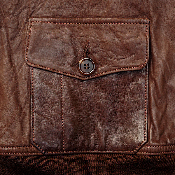 Eastman Leather Clothing Type A-1 U.S. Army Air Corps Sheepskin Flight Jacket