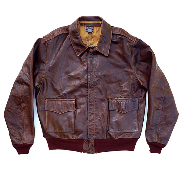Good Wear Acme Leather Clothing Co. Type A-2 Horsehide Horween Flight Jacket