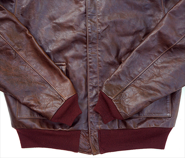 Good Wear Acme Leather Clothing Co. Type A-2 Horsehide Horween Flight Jacket