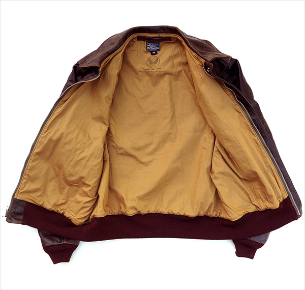 Good Wear Acme Leather Clothing Co. Type A-2 Horsehide Horween Flight Jacket