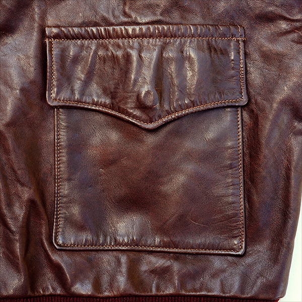 Good Wear Acme Leather Clothing Co. Type A-2 Horsehide Horween Flight Jacket