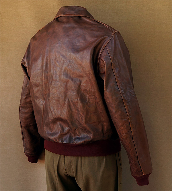 Good Wear Acme Leather Clothing Co. Type A-2 Horsehide Horween Flight Jacket