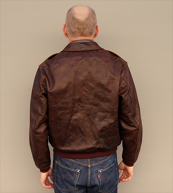 Good Wear Acme Leather Clothing Co. Type A-2 Horsehide Horween Flight Jacket