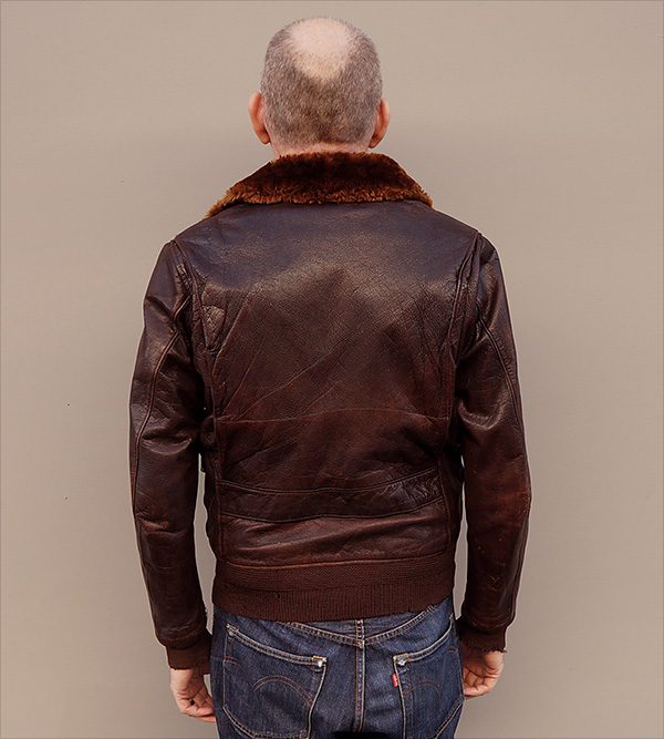 American Sportswear AN-6552 U.S. Navy Goatskin Flight Jacket