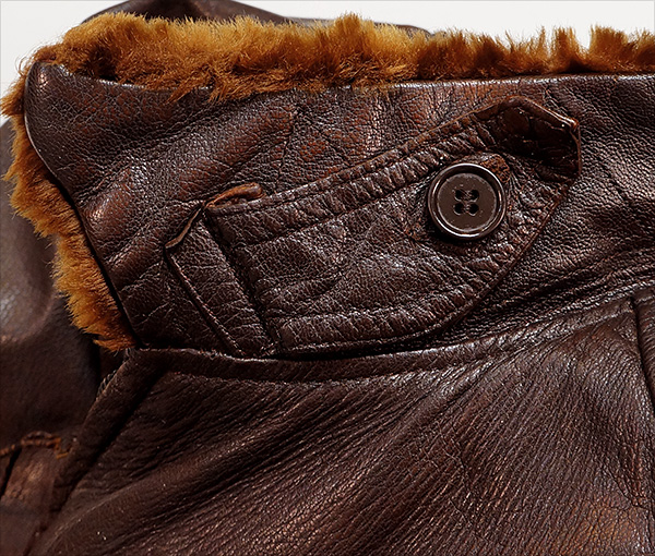 American Sportswear AN-6552 U.S. Navy Goatskin Flight Jacket