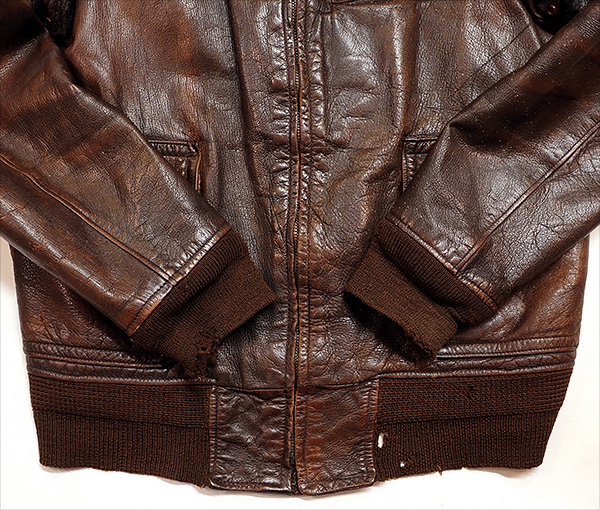 American Sportswear AN-6552 U.S. Navy Goatskin Flight Jacket