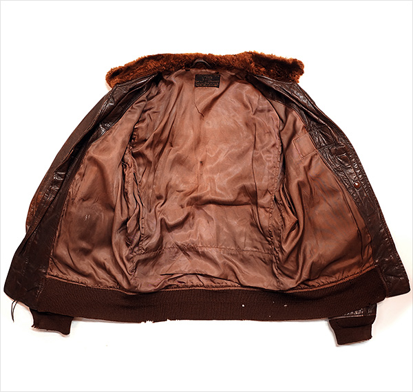 American Sportswear AN-6552 U.S. Navy Goatskin Flight Jacket