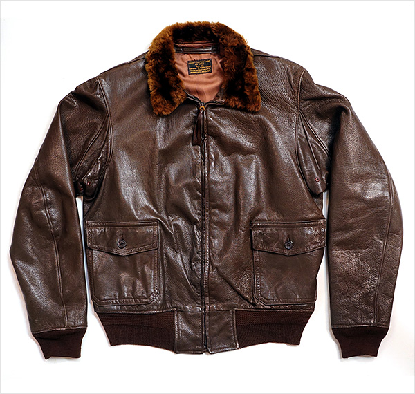 American Sportswear AN-6552 U.S. Navy Goatskin Flight Jacket