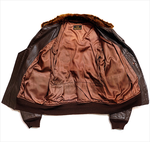 American Sportswear AN-6552 U.S. Navy Goatskin Flight Jacket