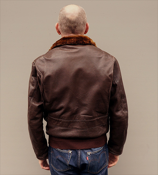 American Sportswear AN-6552 U.S. Navy Goatskin Flight Jacket