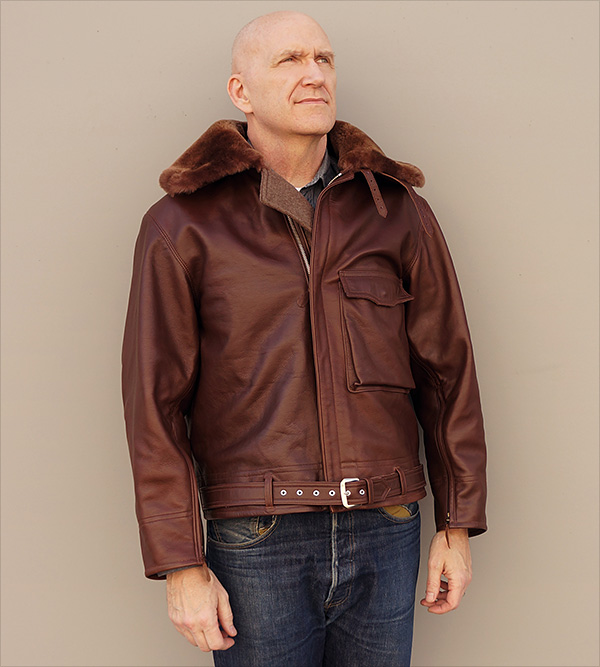 Chapman Parachute Type B-2 Army Air Corps Horsehide Flight Jacket