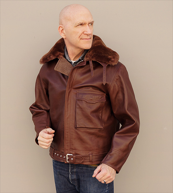 Chapman Parachute Type B-2 Army Air Corps Horsehide Flight Jacket