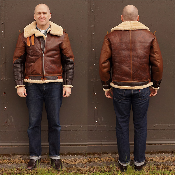 Good Wear WWII Type B-3 Sheepskin Flight Jacket