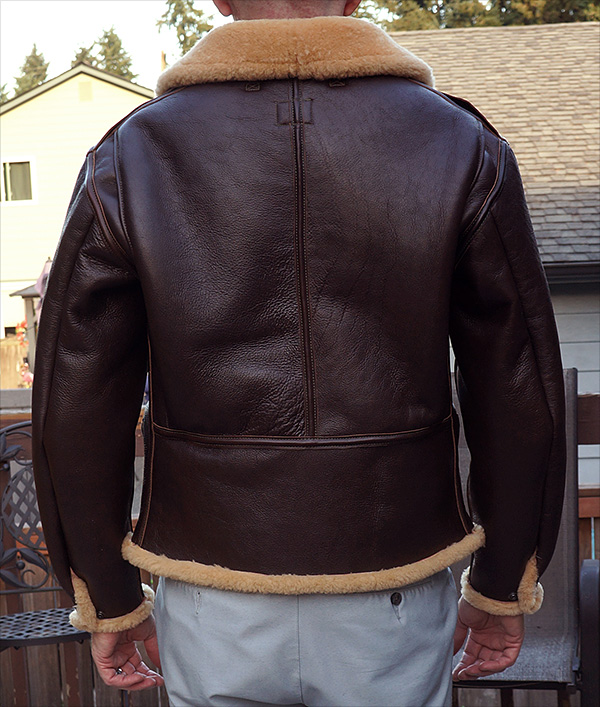 Aero Leather Clothing Co. Type B-6 WWII Sheepskin Flight Jacket