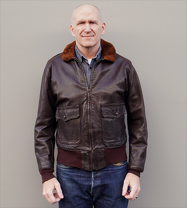 Original Cagleco Sportswear U. S. Navy G-1 MIL-J-7823 Flight Jacket