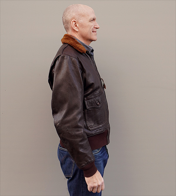 Original Cagleco Sportswear U. S. Navy G-1 MIL-J-7823 Flight Jacket