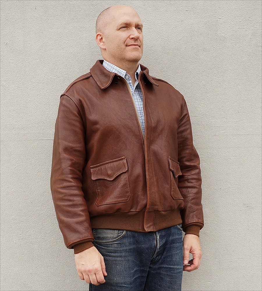 Good Wear Leather Coat Company — Sale Bronco Mfg. A-2 Jacket