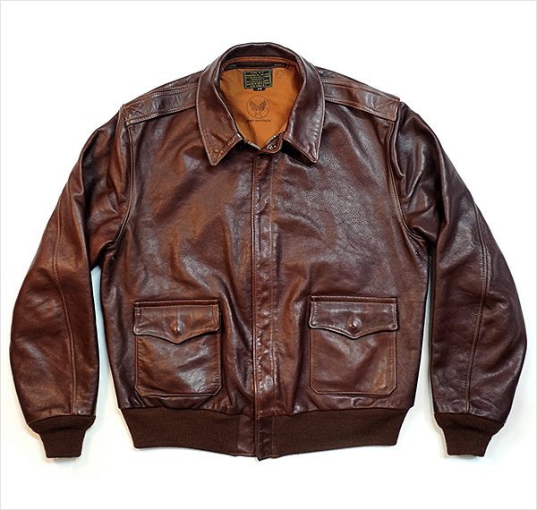 Good Wear Bronco Mfg. Corp. Type A-2 Flying Flight Jacket Horsehide Goatskin WWII