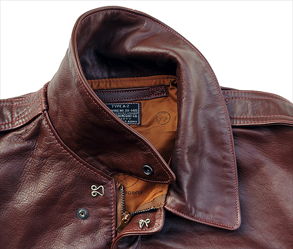 Cable Raincoat Co. 42-10008-P Type A-2 Army Air Force Horsehide Flight Jacket