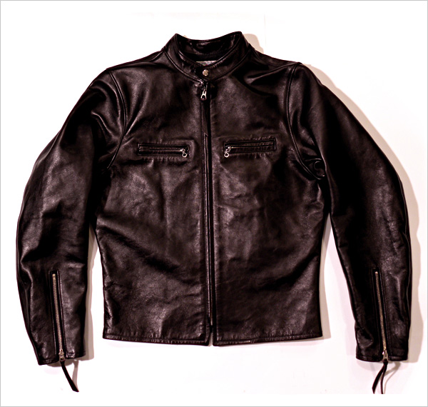 Good Wear Leather Coat Company — Sale Cafe Racer Horsehide Jacket