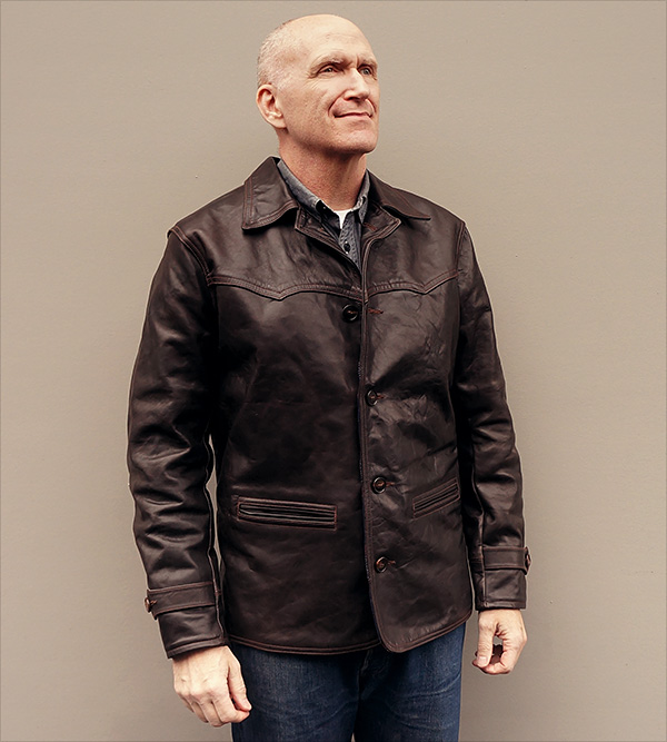 Good Wear Horsehide 1930s Car Coat