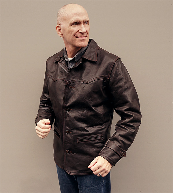 Good Wear Horsehide 1930s Car Coat