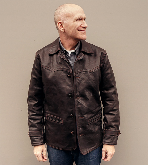 Good Wear Horsehide 1930s Car Coat