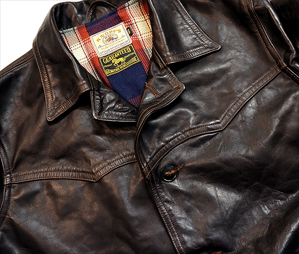 Good Wear Horsehide 1930s Car Coat