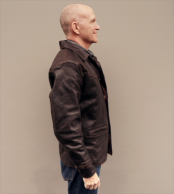 Good Wear Horsehide 1930s Car Coat