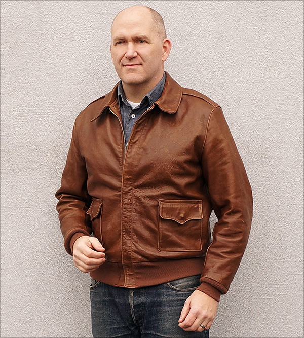 Good Wear Leather Coat Company — Sale Combat Clone Star Sportswear A-2 ...