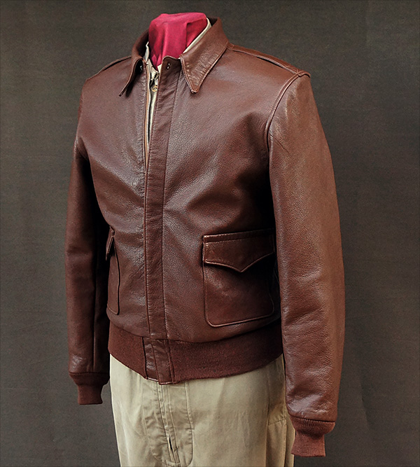 David D. Doniger A-2 Goatskin WWII Flight Jacket